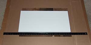 How to cut a wall panel without a saw